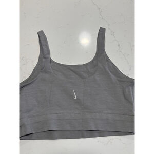 Nike Gray Sports Bra